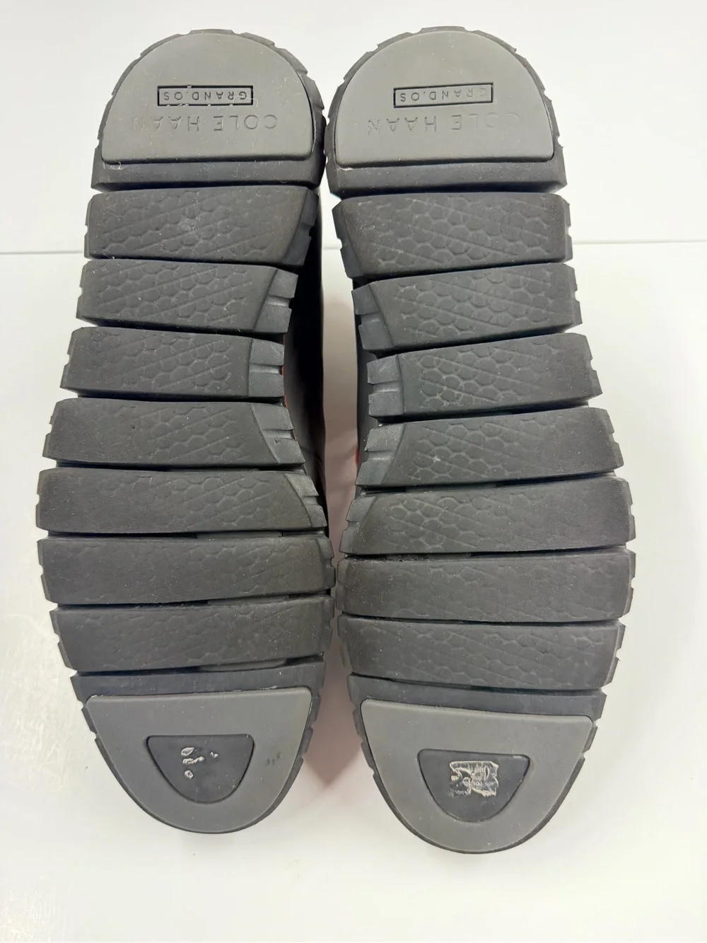 Cole Haan Zerogrand Hiking Boots magnet leather with Red Laces